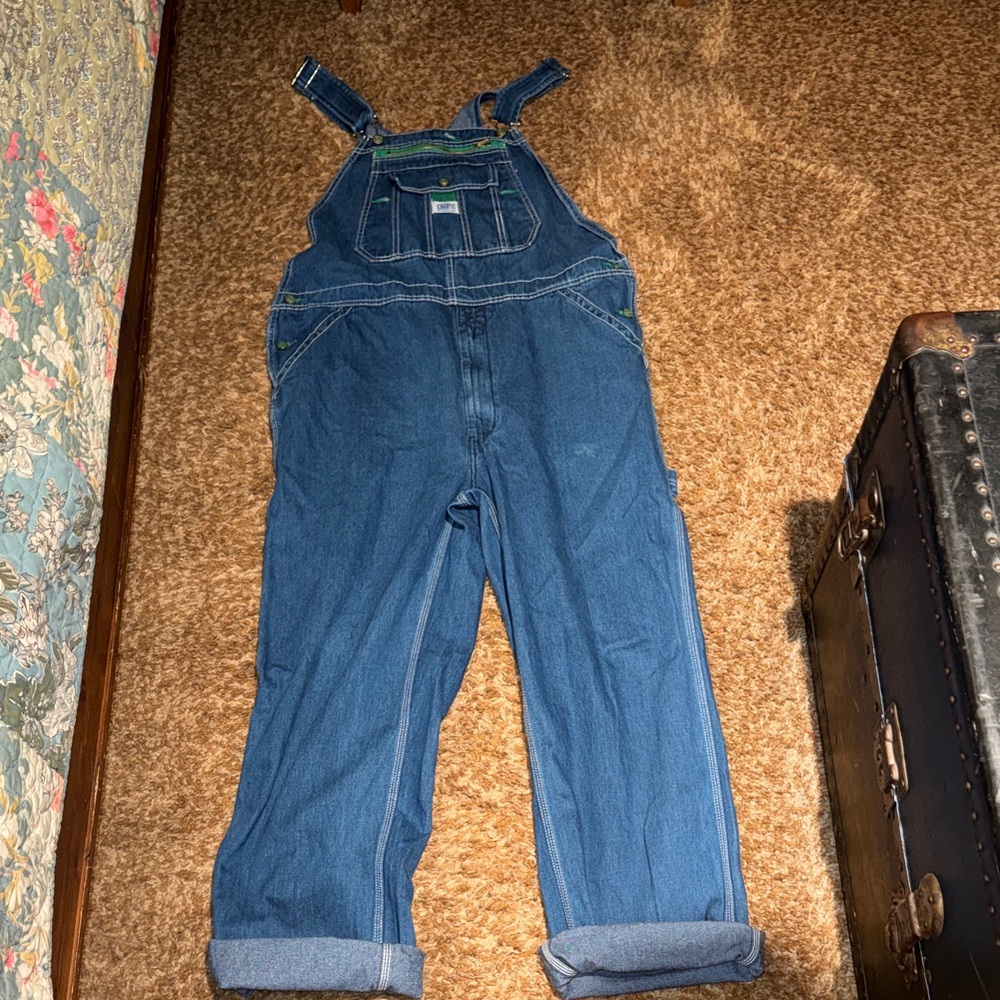 Liberty Casual Blue Denim Overalls